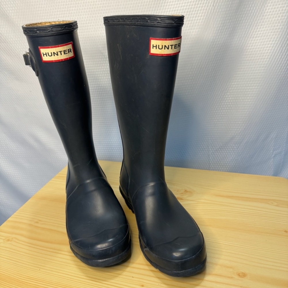 Hunter Original Kids W23500 Tall Rain Boots Unisex Size: US 2M/3F